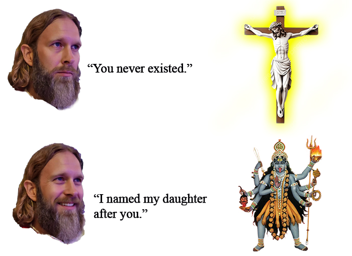 Adam Green's goddess is Kali