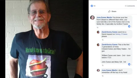 A Sonny Eanes Facebook Post